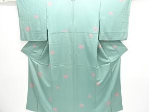 梅模様小紋着物